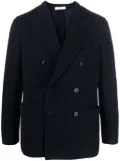 Boglioli double-breasted buttoned blazer - Blue