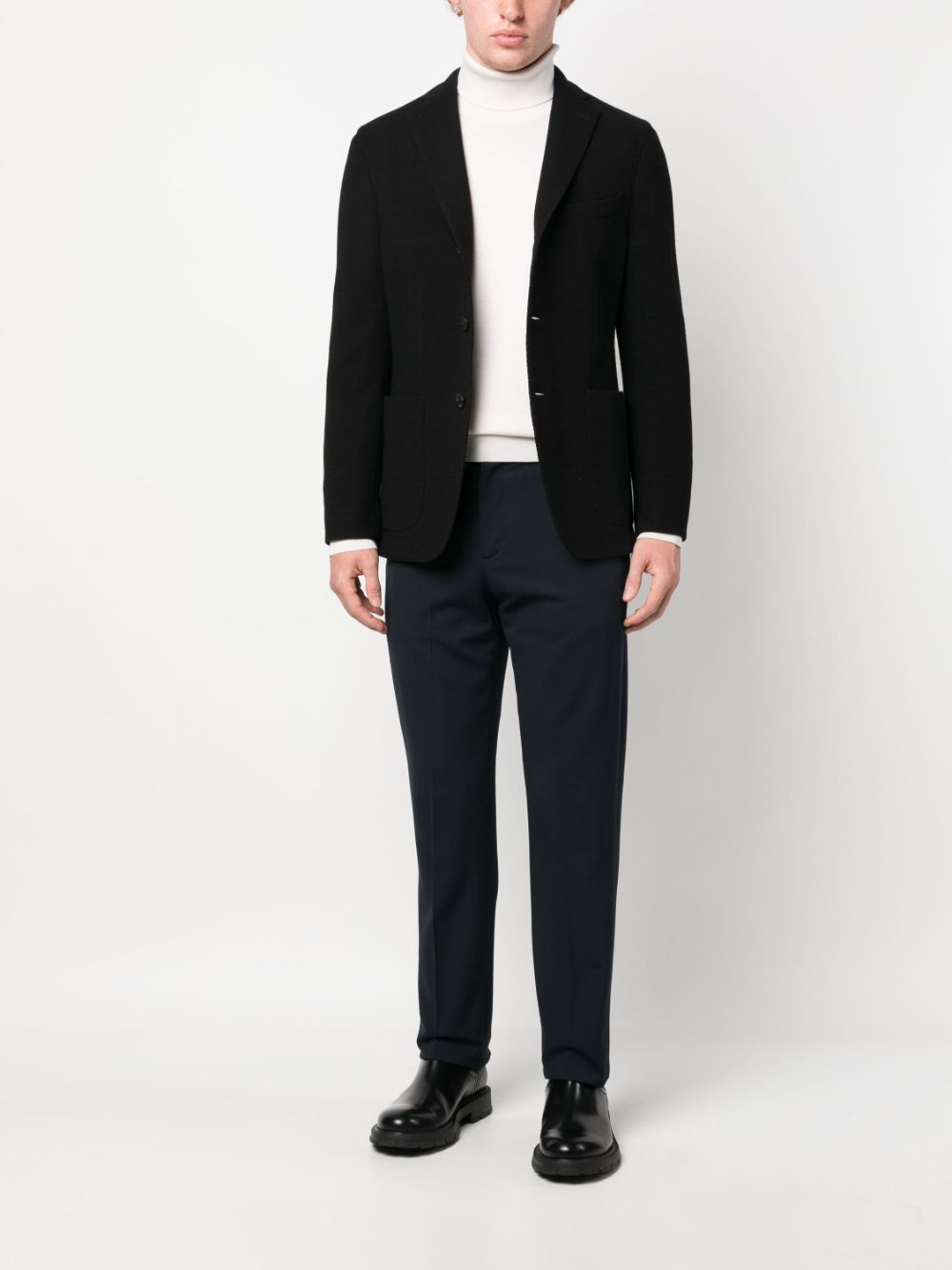 Boglioli long-sleeves buttoned blazer - Zwart