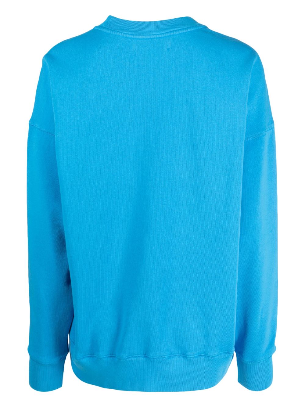 Autry logo-print otton sweatshirt - Blauw