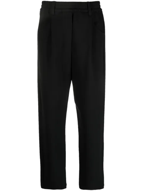 Brunello Cucinelli elasticated-waist slouchy trousers