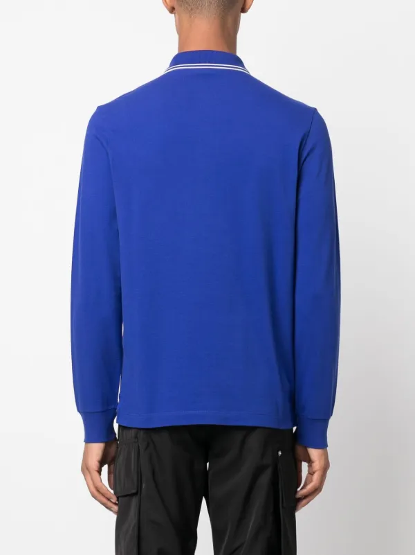 Stone Island ロングスリーブ ポロシャツ - Farfetch