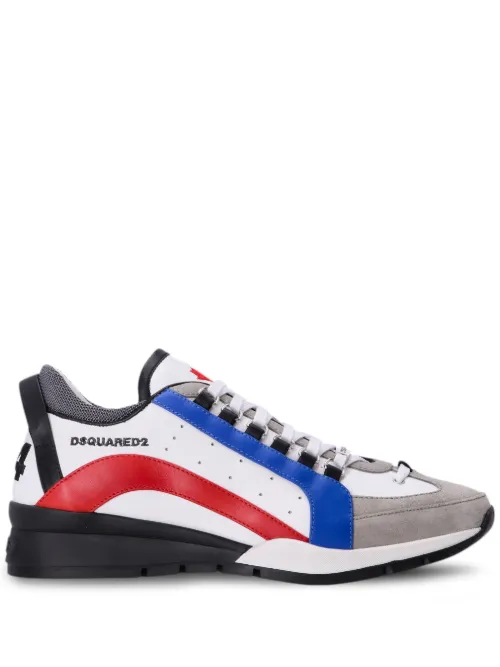 Baskets en cuir à logo brodé - DSQUARED2 - Modalova