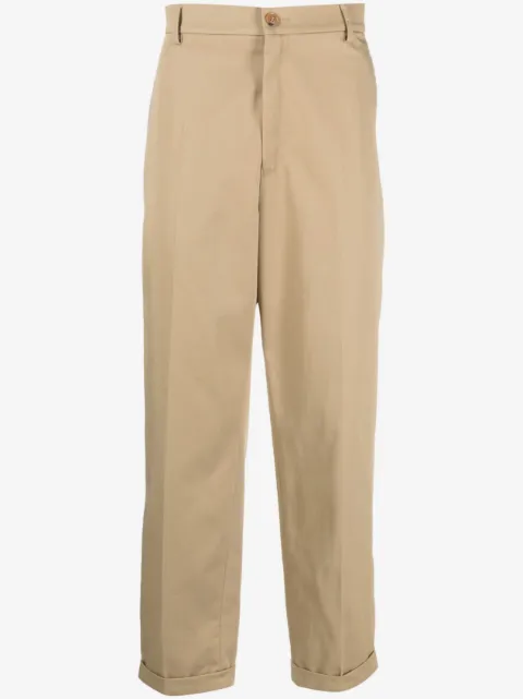 Kenzo straight-leg cotton trousers