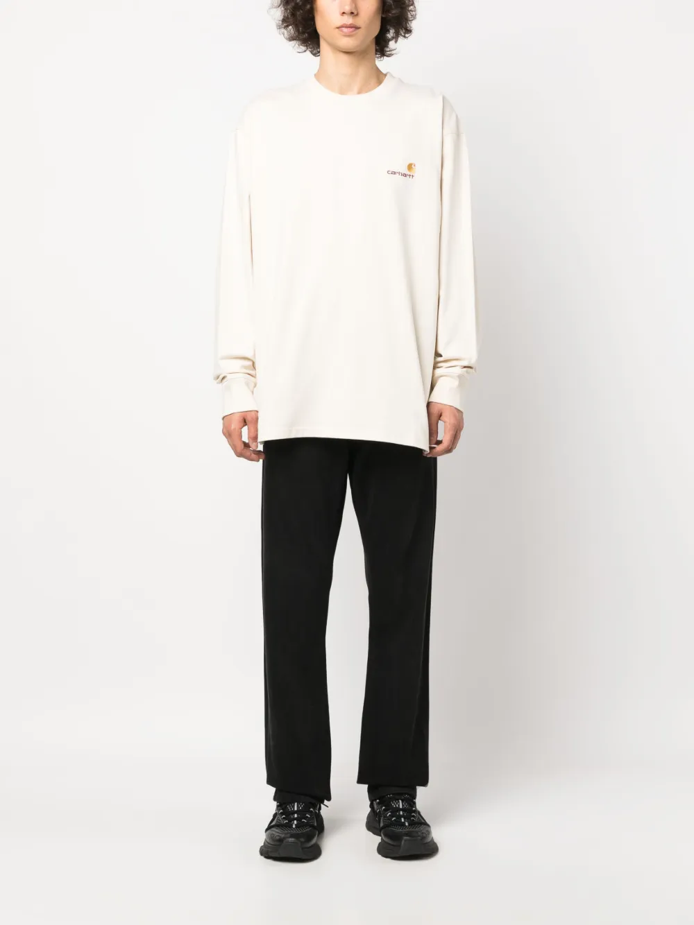 Carhartt WIP Sweater met ronde hals - Beige