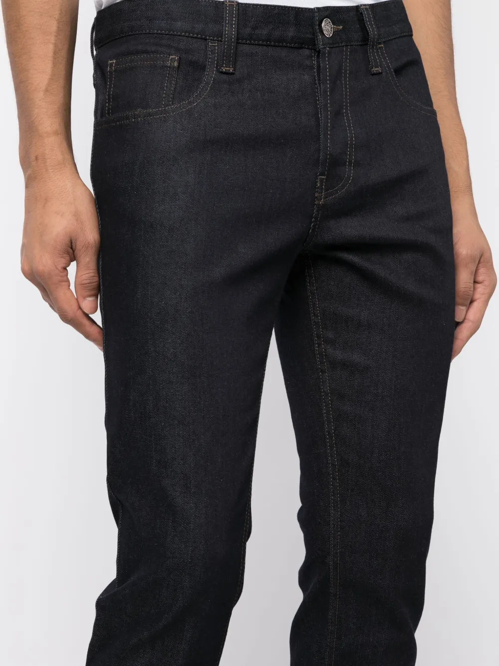 Gucci Slim-fit jeans Blauw