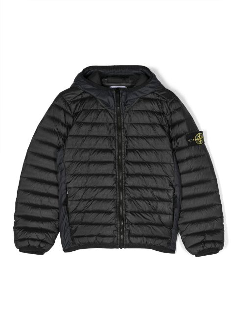 Stone Island Junior hooded padded jacket