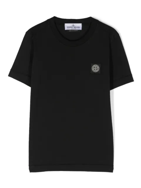 Stone Island Junior Compass-motif cotton T-Shirt 