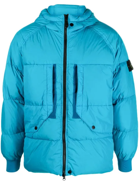 Stone Island Compass-patch padded jacket