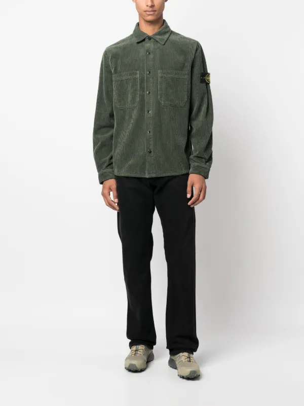 Stone Island コーデュロイ オーバーシャツ - Farfetch