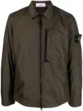 Stone Island Compass-patch zip-up lightweight jacket - Green