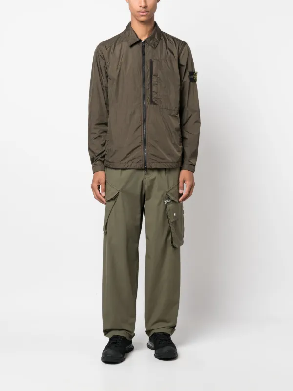 【STONE 】Stone  コンパス パッチ 長袖パーカー shopbring_1624i300007
