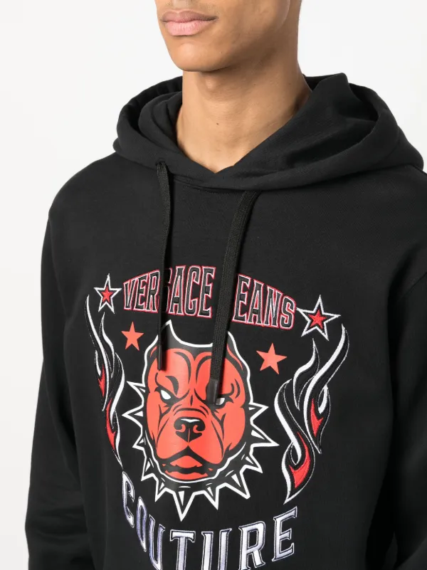 Versace dog online hoodie