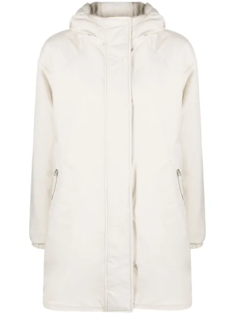 Woolrich abrigo reversible con capucha