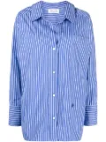 Câllas Milano Petra striped boyfriend shirt - Blue