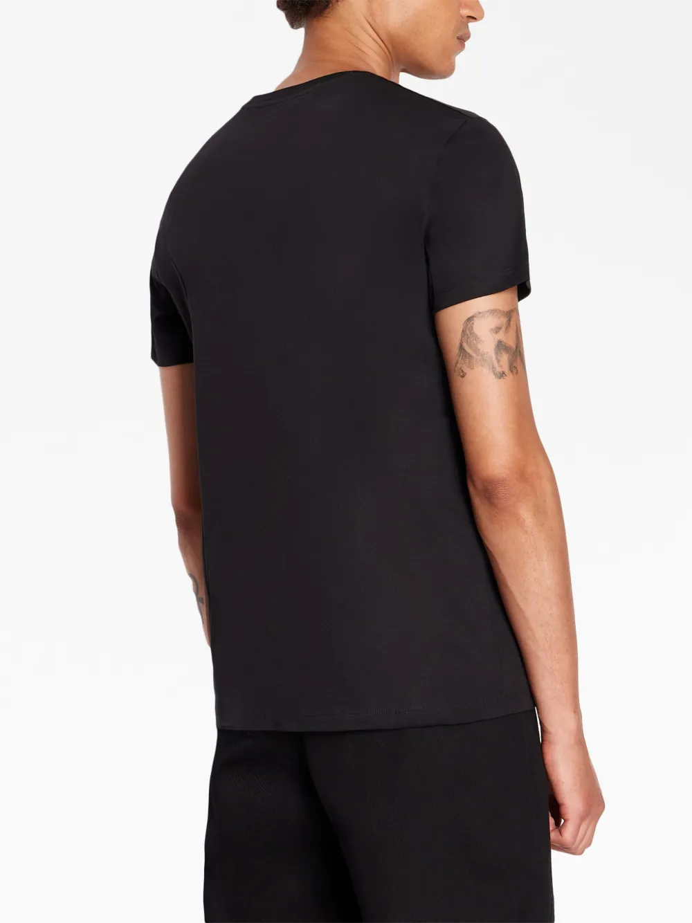 Armani Exchange Vneck logoprint Tshirt Farfetch