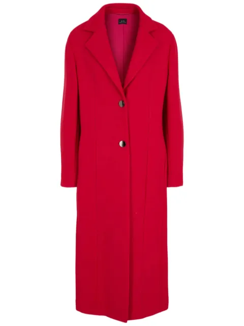 Armani Exchange single-breasted trench coat