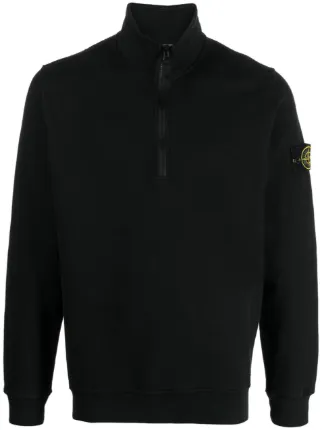 Half zip outlet sweater stone island