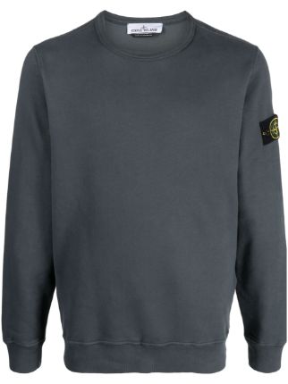 Stone island compass online logo sweatshirt