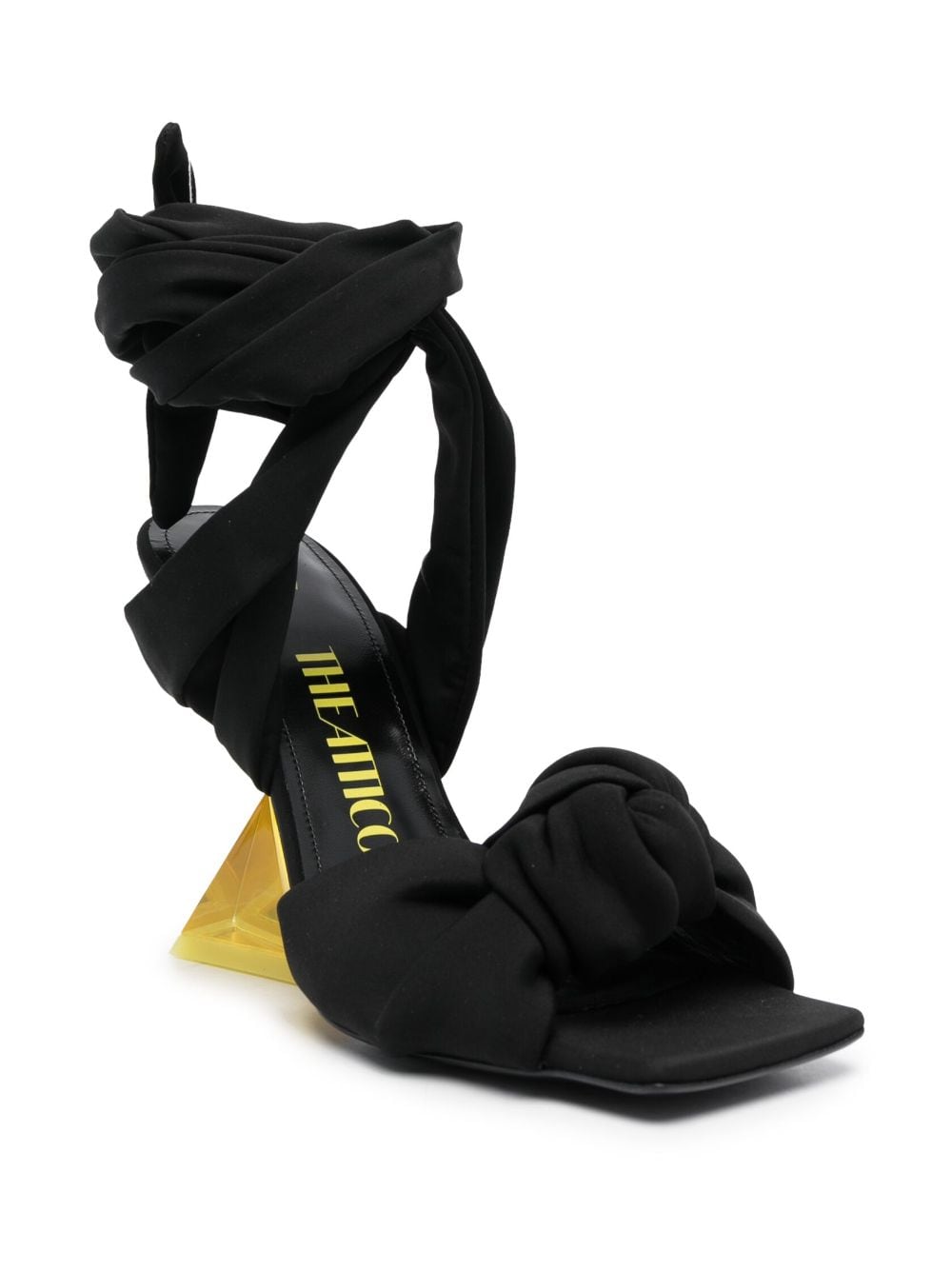 The Attico Duse 85mm sculpted-heel Sandals - Farfetch