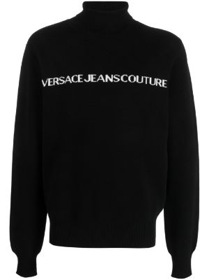 Sweatshirts & Sweaters Versace Jeans Couture - Logo crewneck sweatshirt -  B7GZA7TT30318K42