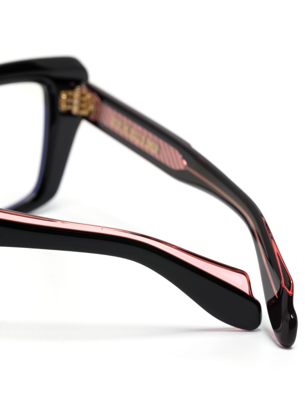 Shop Cutler And Gross Square-frame Glasses In Black