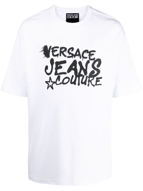 Versace Jeans Couture logo-print cotton T-shirt Men