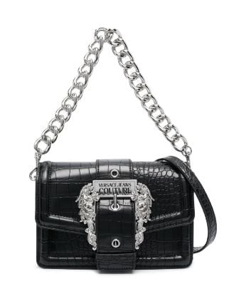 Versace Jeans Couture buckle-detail Shoulder Bag - Farfetch