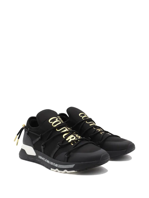 Versace Jeans Couture Dynamic low-top Sneakers | Black | FARFETCH JO