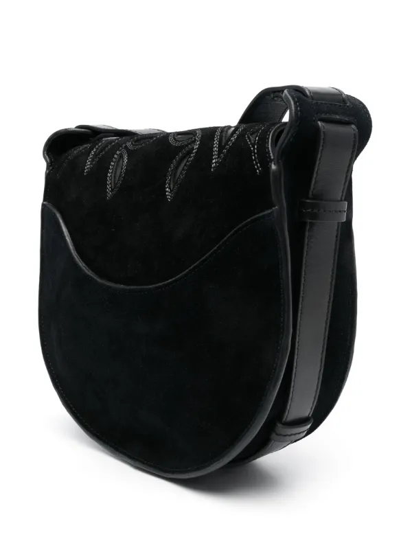 ISABEL MARANT Botsy Suede Crossbody Bag Farfetch
