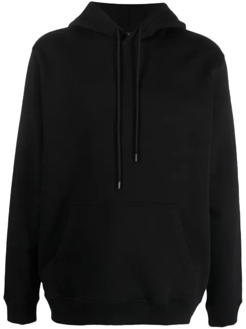 DONDUP logo-embroidered cotton hoodie