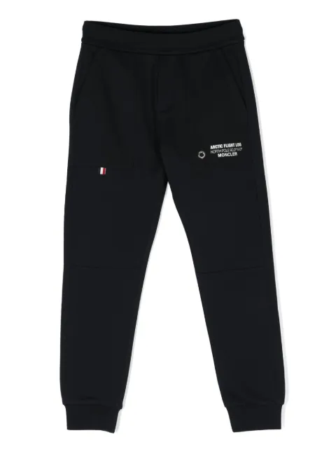 Moncler Enfant logo-print cotton track pants