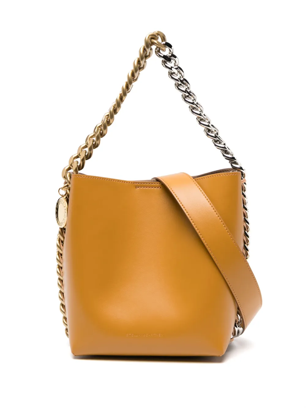 Frayme logo-plaque shoulder bag