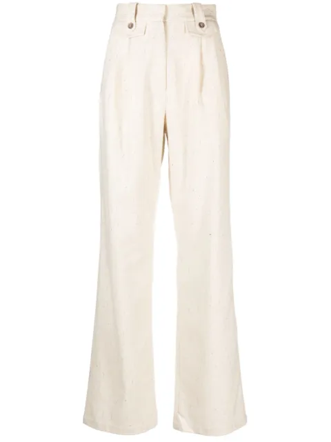 DESTREE Charlotte straight-leg trousers