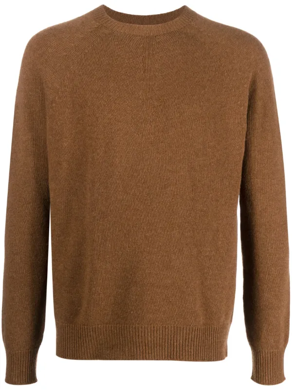 トップス 90s jil sander cashmere knit dark brown Jil Sander fine-knit wool-cashmere Jumper | Brown | FARFETCH BN