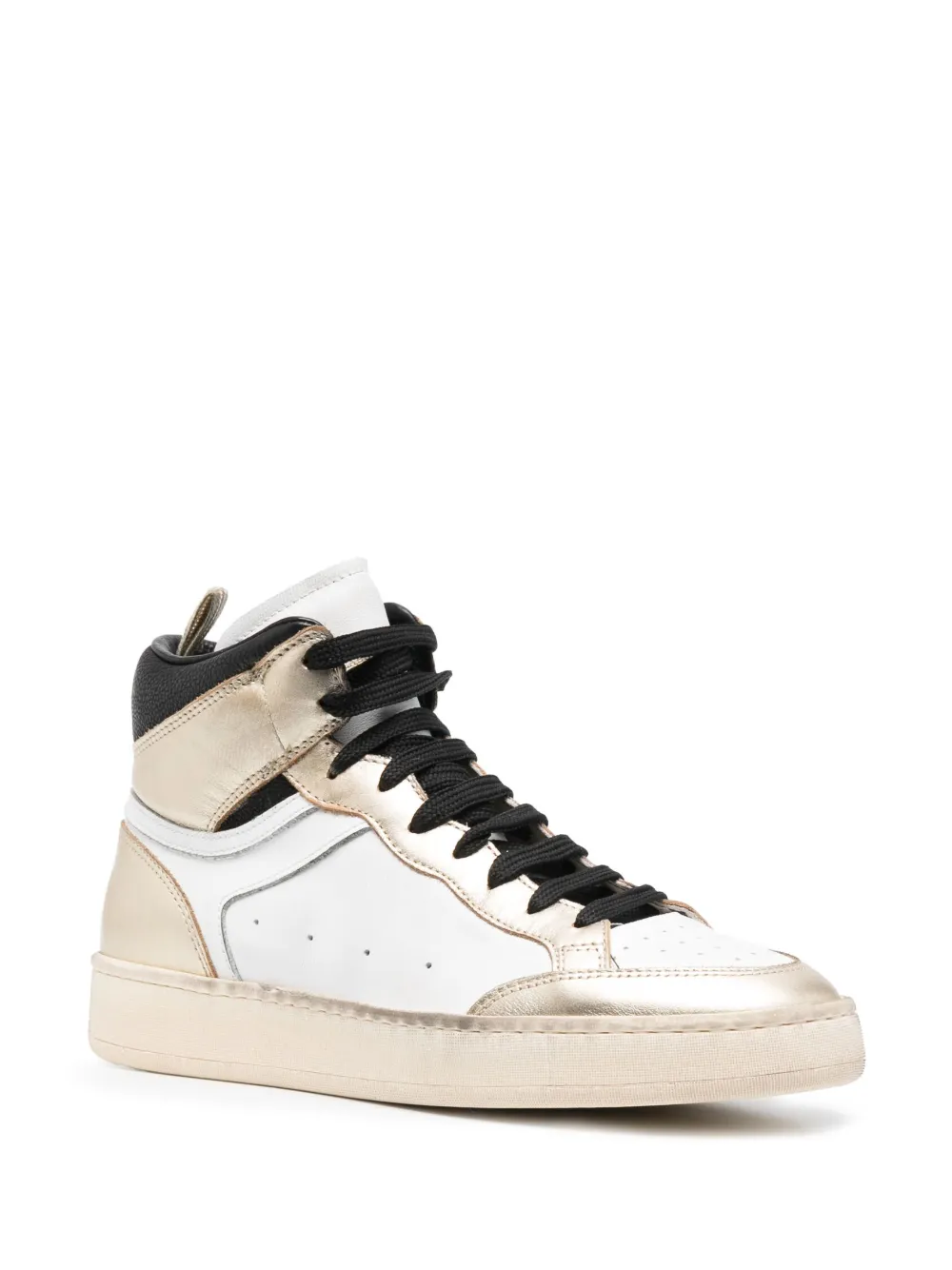 Officine Creative lace-up high-top sneakers - Wit
