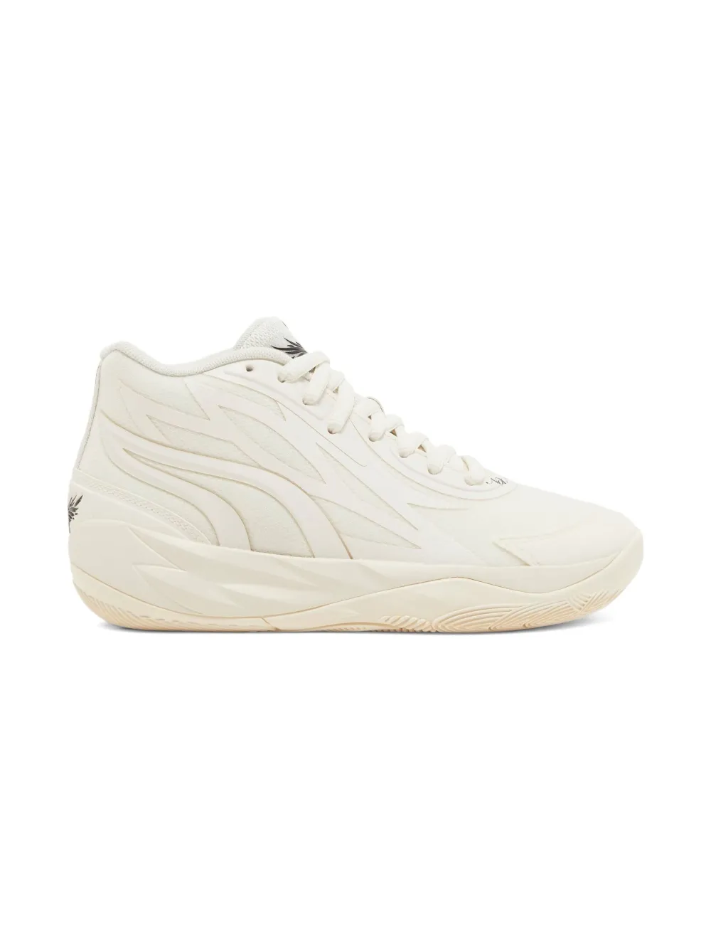 Puma Kids MB.02 Whisper Frosted Ivory/Black sneakers - Wit