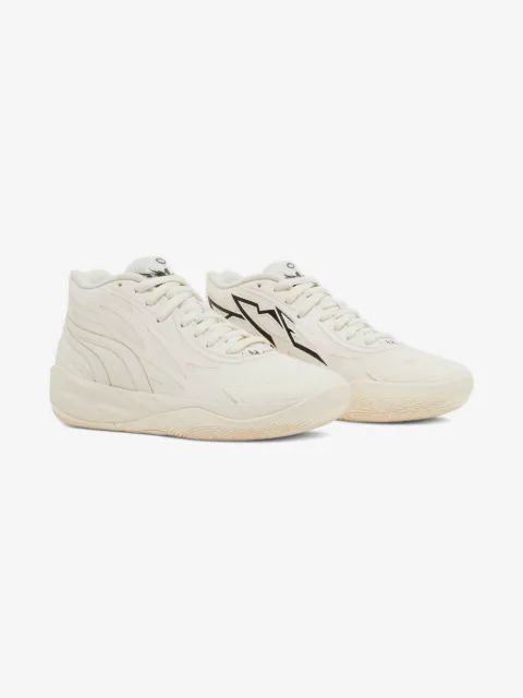 Puma Kids MB.02 Whisper "Frosted Ivory/Black" sneakers