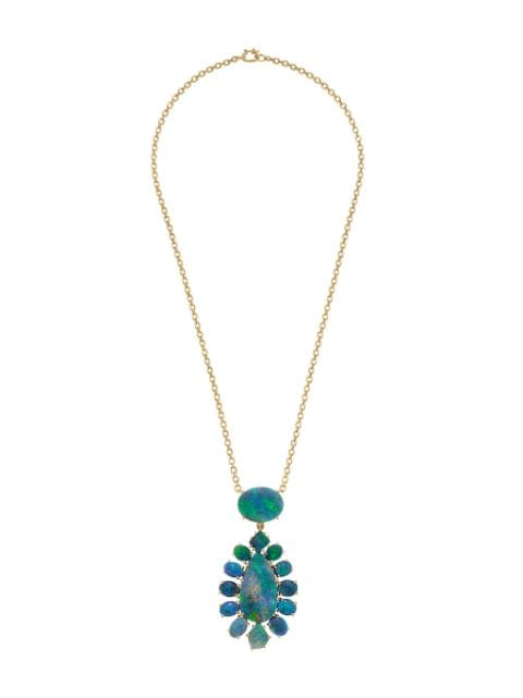 Irene Neuwirth 18kt yellow gold opal necklace