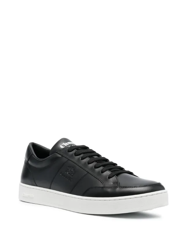 Lacoste black hotsell leather sneakers