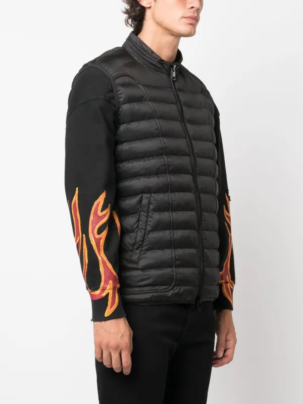 Diesel W-Hawkyl-Sl パデッドベスト | ブラック | FARFETCH JP