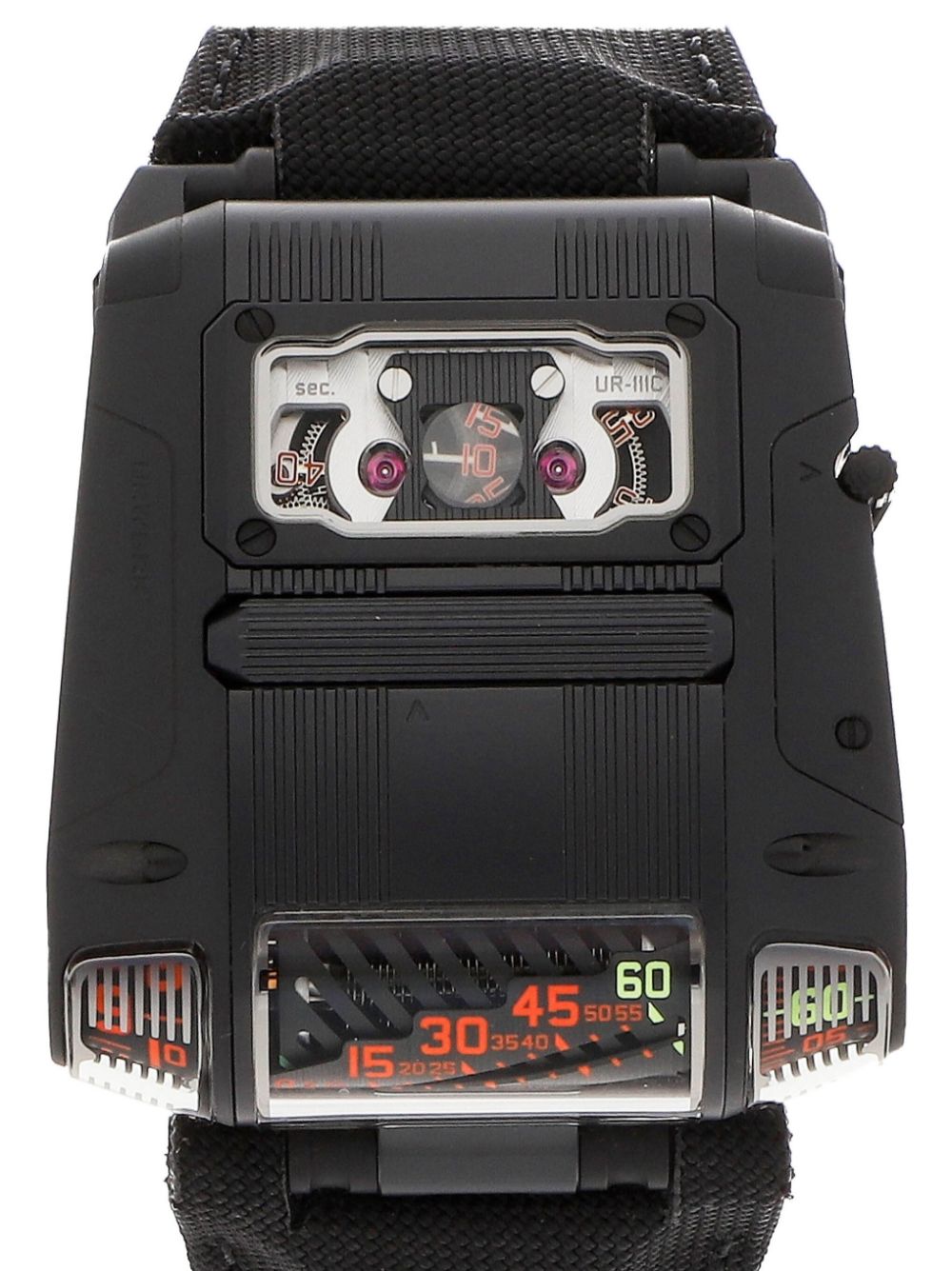 Urwerk 2021 pre-owned Type XXI Limited Edition horloge - Zwart