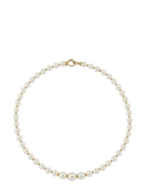 Irene Neuwirth 18kt yellow gold graduated pearl necklace