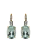 Irene Neuwirth 18K yellow gold Gemmy Gem aquamarine and diamond earrings