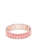 Swarovski Matrix crystal-embellished ring - Pink