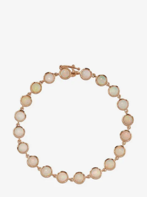 Irene Neuwirth Bracciale in oro rosa 18kt con opale