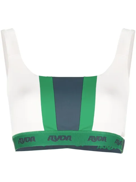 Ayda Milo colour-block sports bra