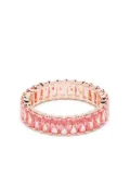 Swarovski Matrix crystal-embellished ring - Pink