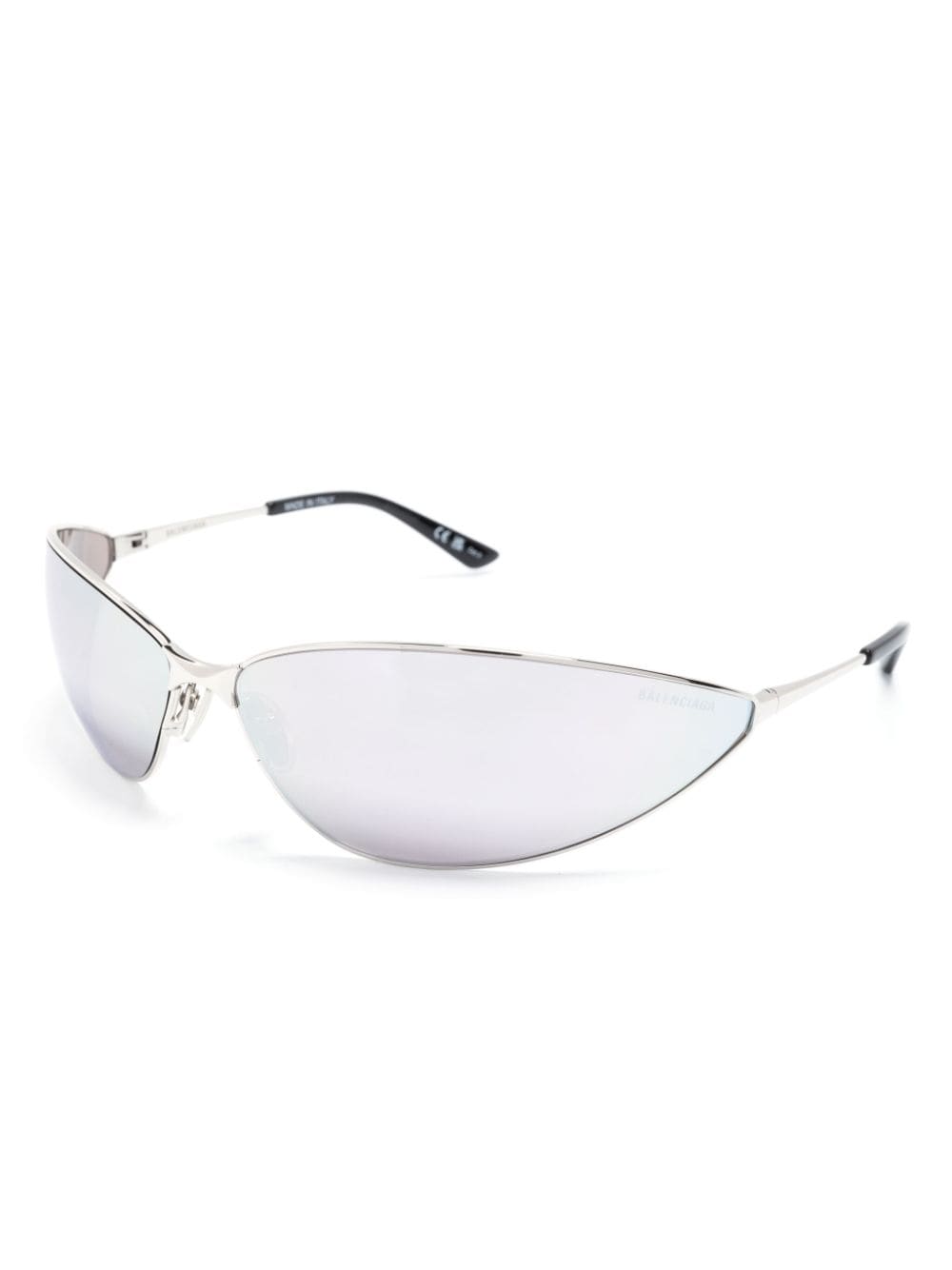 Balenciaga Eyewear Razor Cat zonnebril met cat-eye montuur Zilver