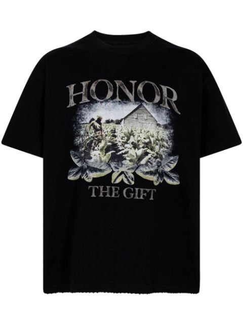 Honor The Gift D-Holiday Tobacco Field short-sleeve T-shirt