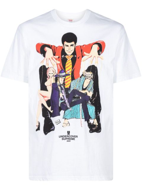 Supreme x Undercover Lupin cotton T-shirt